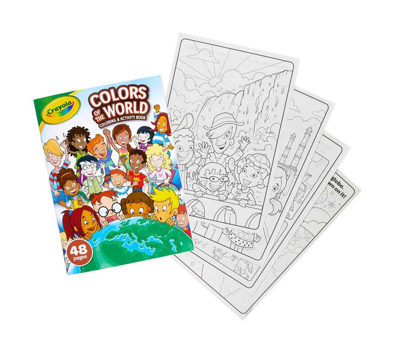 Crayola Colors of the World 48 Page Coloring Book