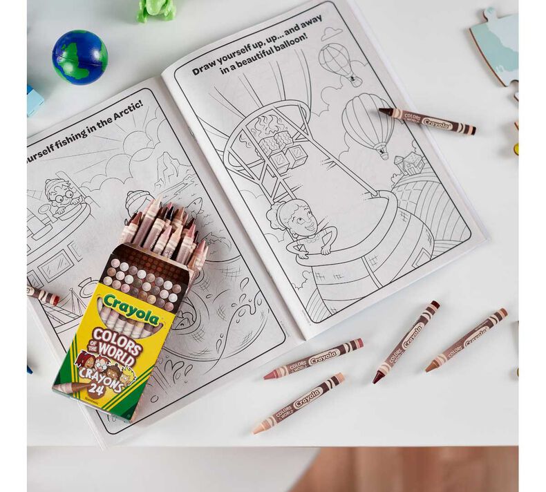Crayola Colors of the World 48 Page Coloring Book
