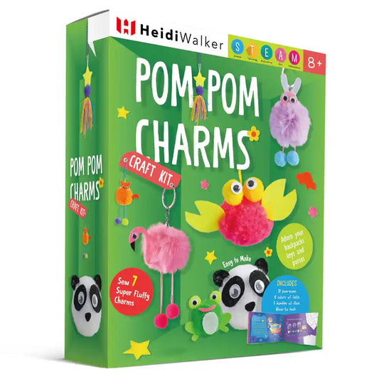 Heidi Walker Craft Kit - Pom Pom Charms