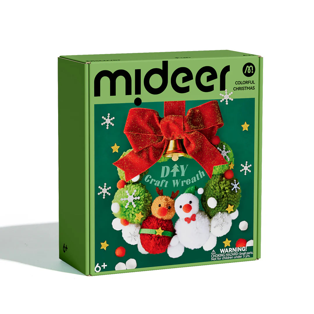 Mideer DIY Christmas Craft Wreath Kit