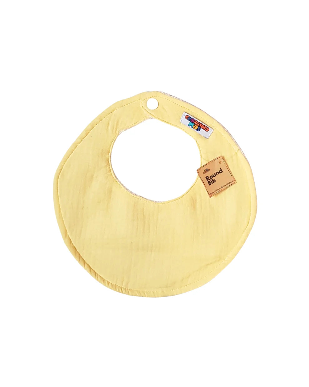 Sew Childhood Muslin Round Bib