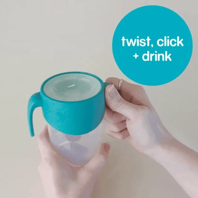 B. Box 360 Cup with Silicone Drinking Rim