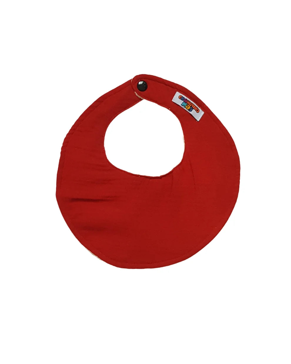 Sew Childhood Muslin Round Bib