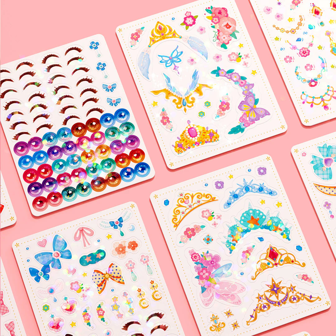 Mideer 3-in-1 Dress Up Game Set: Princess Fantasy Makeup