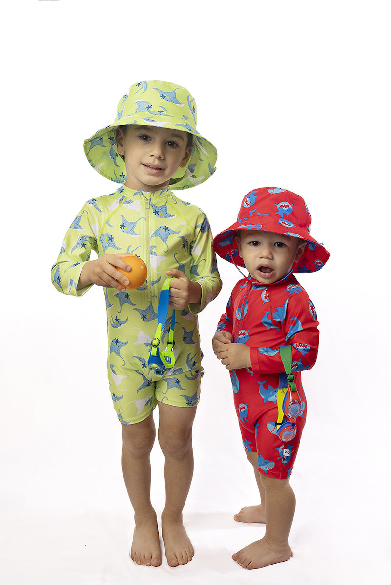 Zoocchini UPF50 Boys Rashguard Swimsuit
