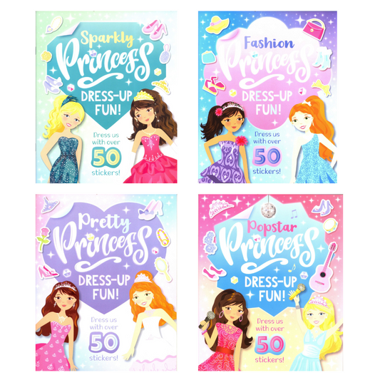 Dress Up Fun Sticker Books