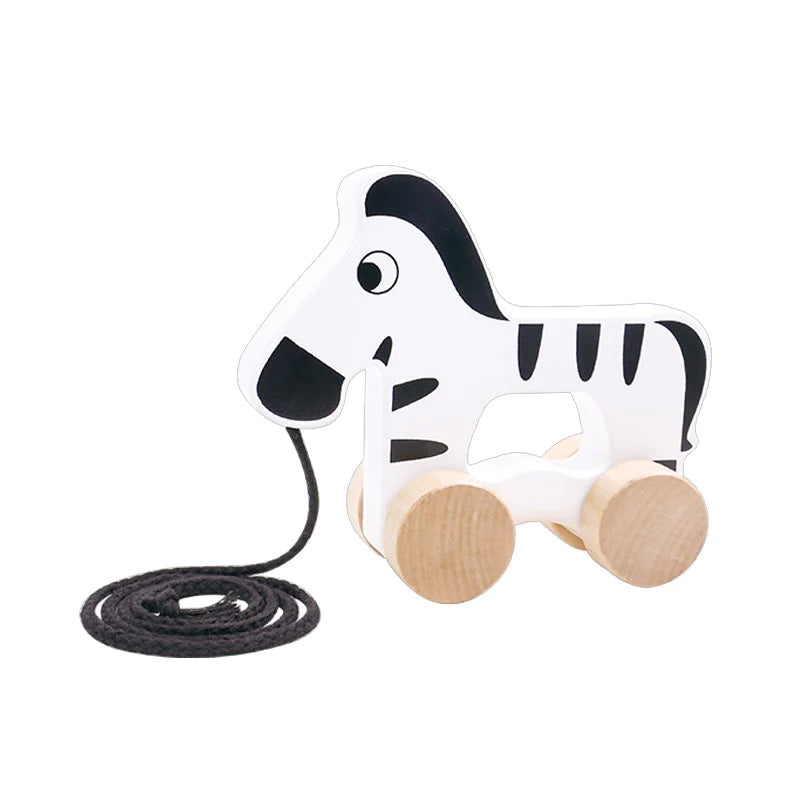 Tooky Toy Pull Along (Zebra)