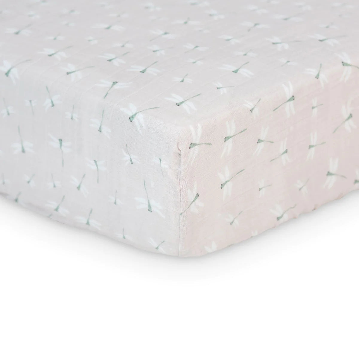 Lulujo Cotton Muslin Crib Sheet - 52" x 28"