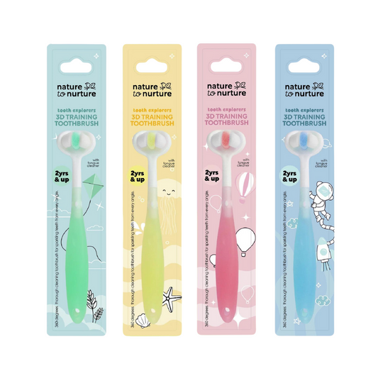Nature to Nurture Tooth Explorers 3D Training Toothbrush (2 years & up)