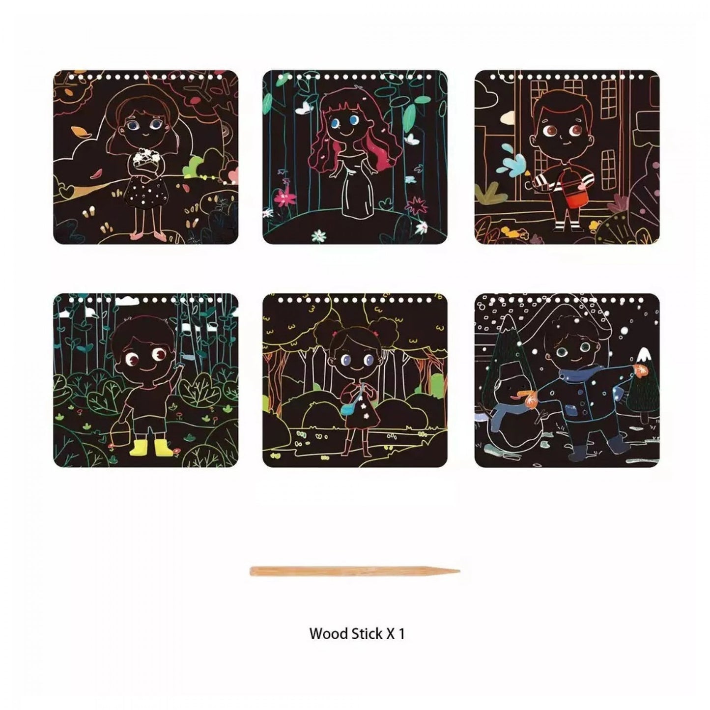 Tookyland Scratch Book