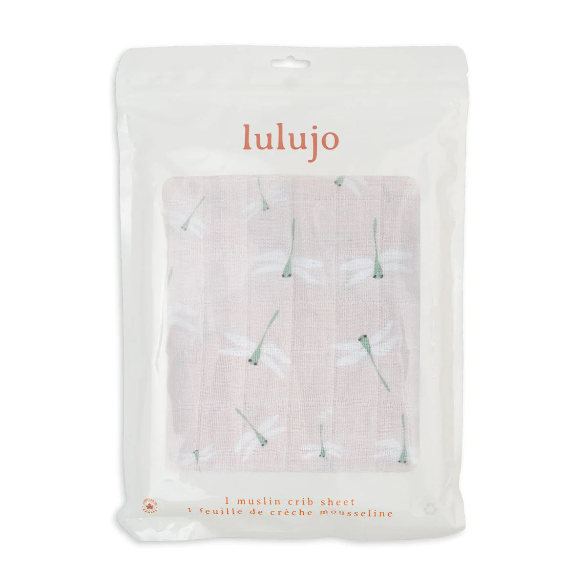 Lulujo Cotton Muslin Crib Sheet - 52" x 28"