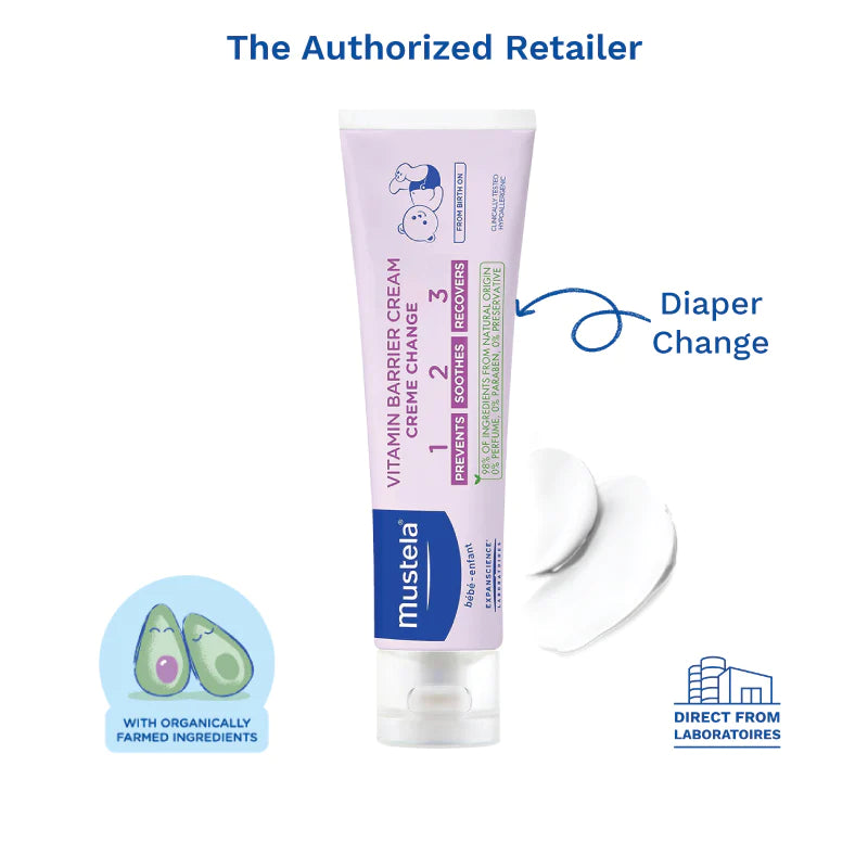 Mustela Vitamin Barrier Cream 123
