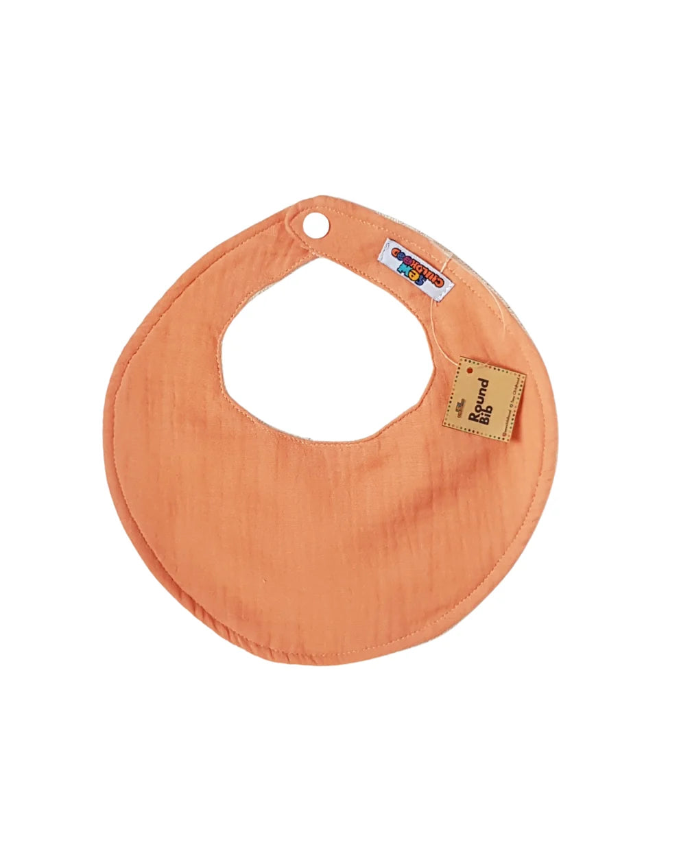 Sew Childhood Muslin Round Bib