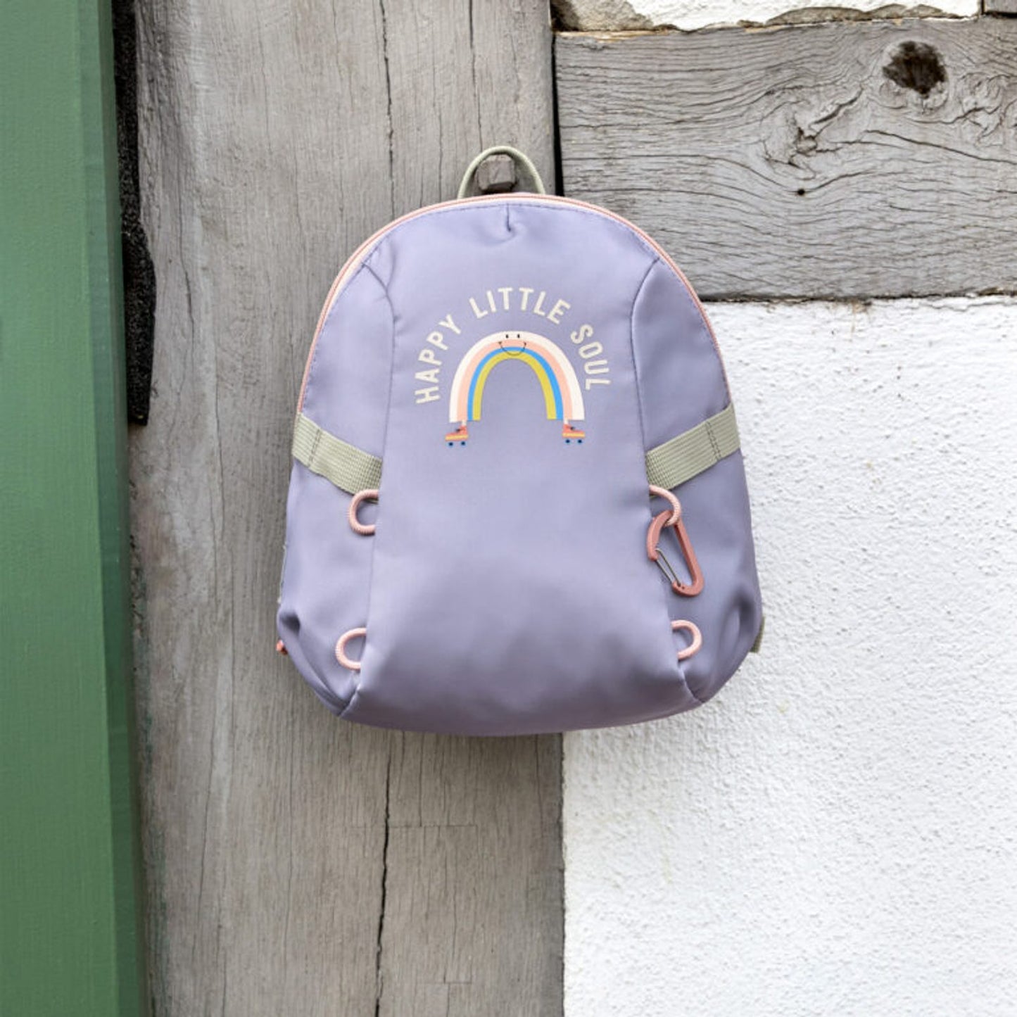 Lassig Tiny Backpack (Rainbow Lilac)
