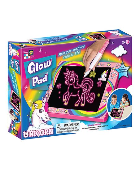 Glow Pad Light Up Drawing Pad - Unicorn