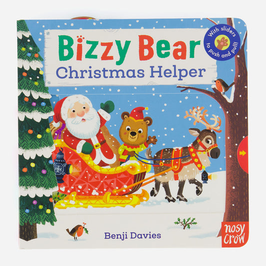 Bizzy Bear Push & Pull Book: Christmas Helper