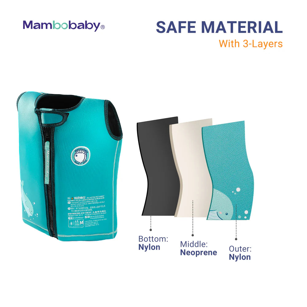 Mambobaby Air-Free Swimming Aid Vest