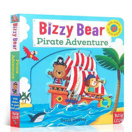 Bizzy Bear Push & Pull Book: Pirate Adventure