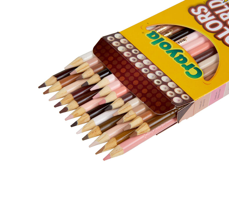 Crayola Colored Pencils - Colors of the World (24 ct)