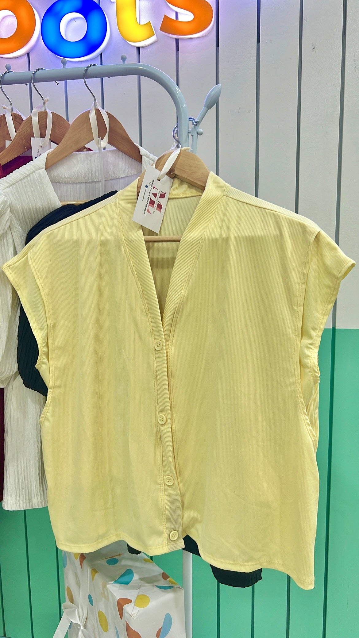 Mom Life Top with Buttons
