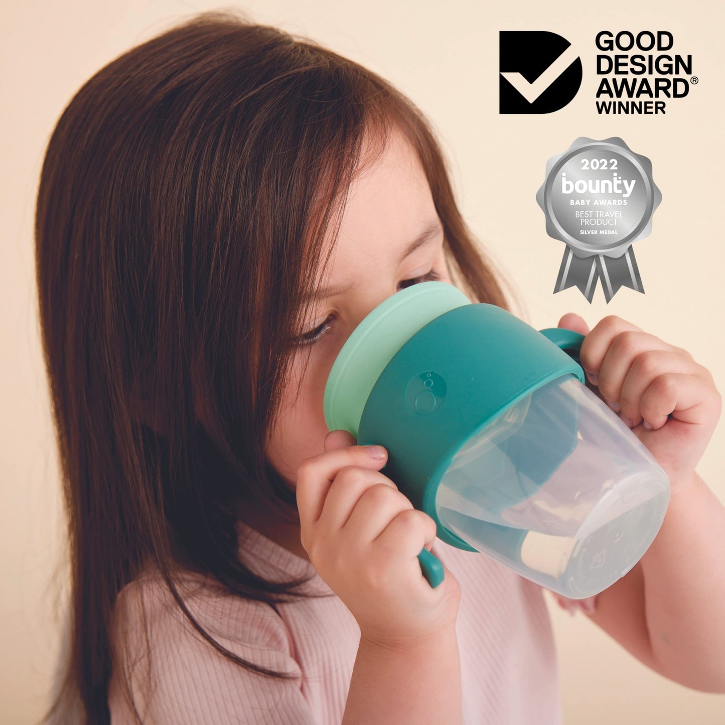 B. Box 360 Cup with Silicone Drinking Rim