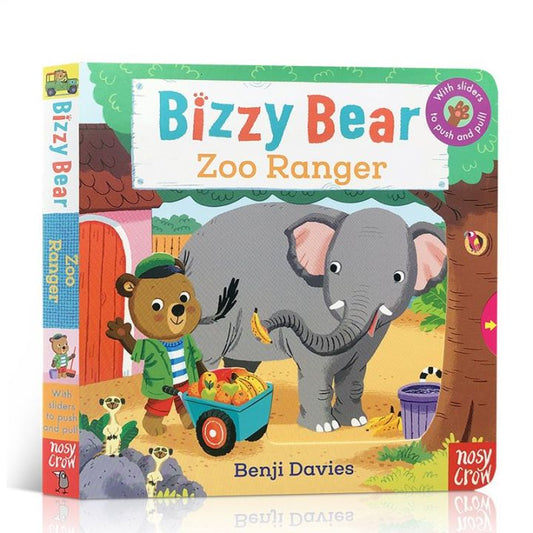 Bizzy Bear Push & Pull Book: Zoo Ranger