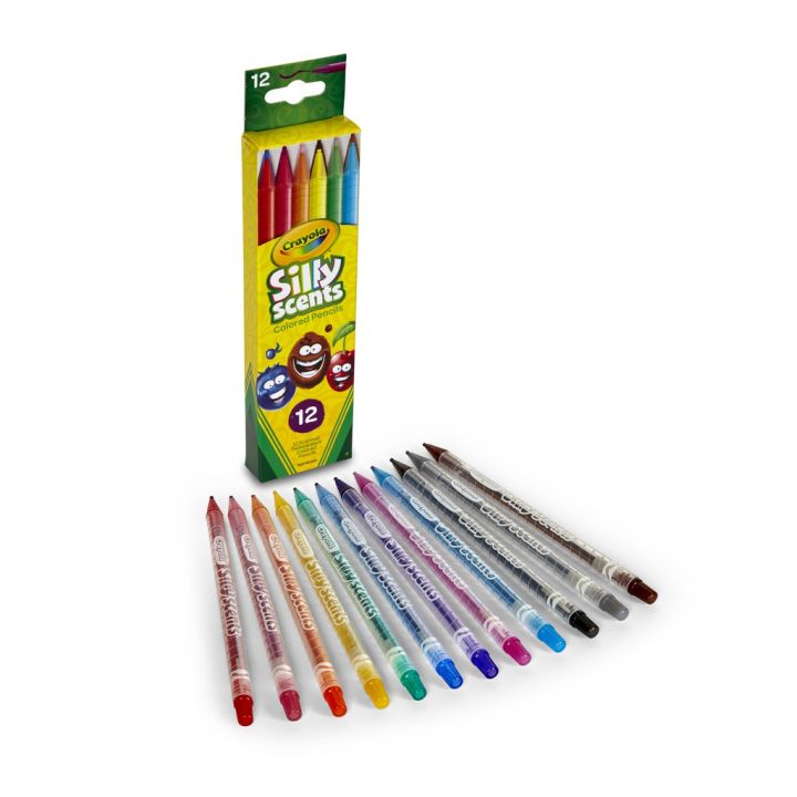Crayola Silly Scents Twistable Colored Pencil (12 count)