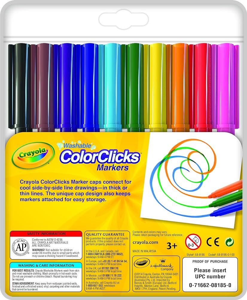 Crayola Color Clicks Markers (10 count)