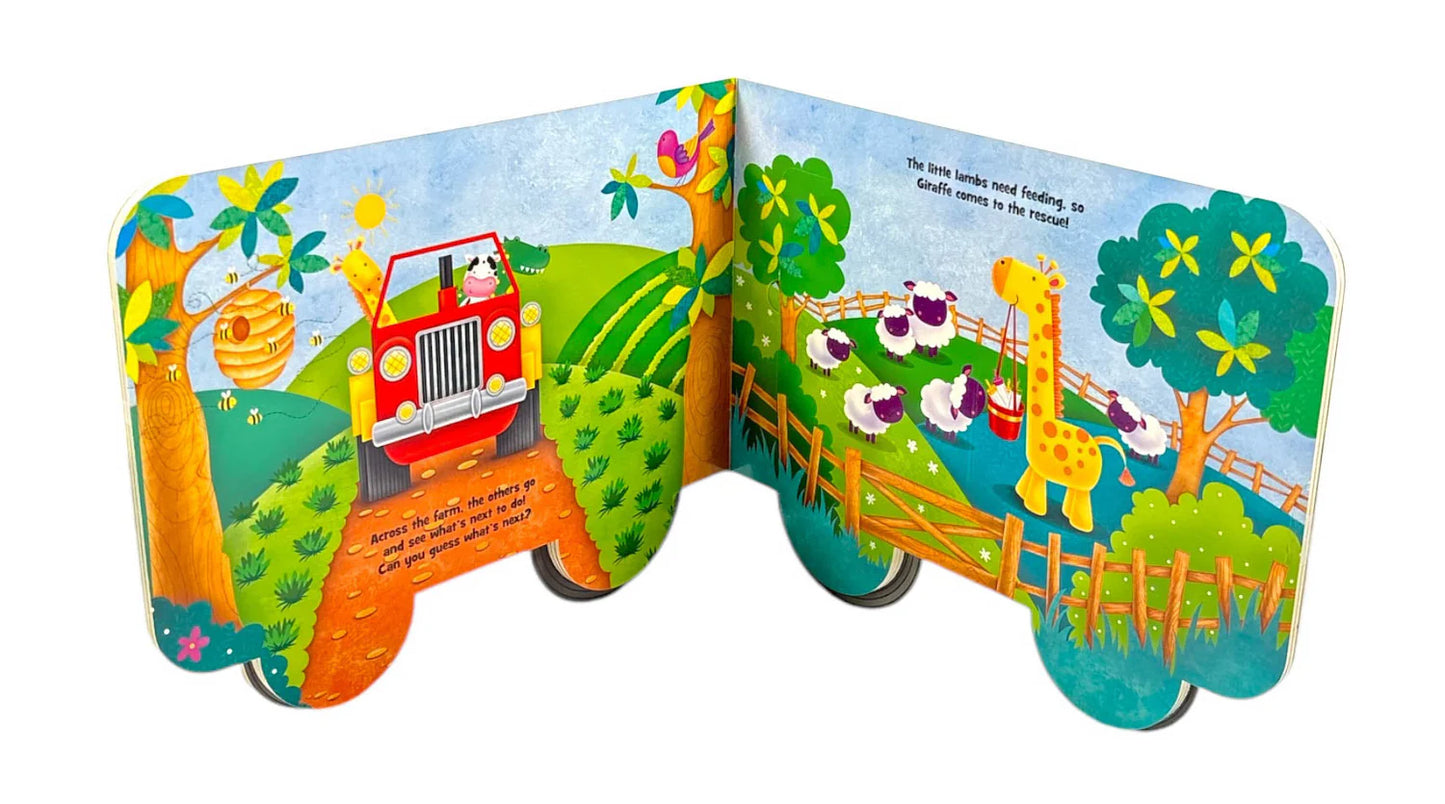 Tractor Time Board Book