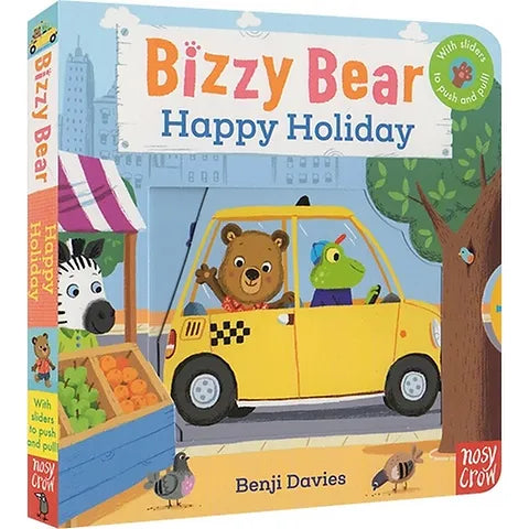 Bizzy Bear Push & Pull Book: Happy Holiday