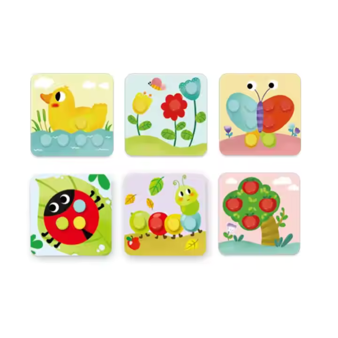 Tooky Toy Pattern Pegs (Big)