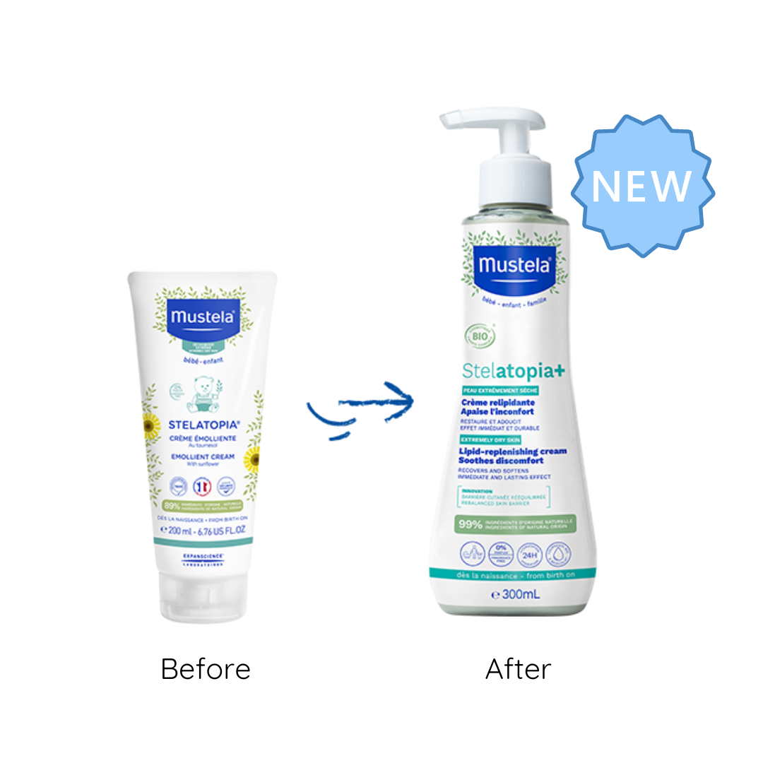 Mustela Stelatopia+ Lipid Replenishing Cream Bio