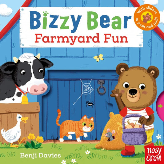 Bizzy Bear Push & Pull Book: Farmyard Fun