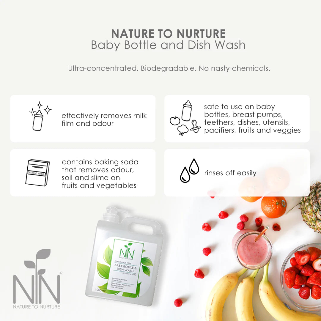 Nature to Nurture Baby Bottle and Dish Wash