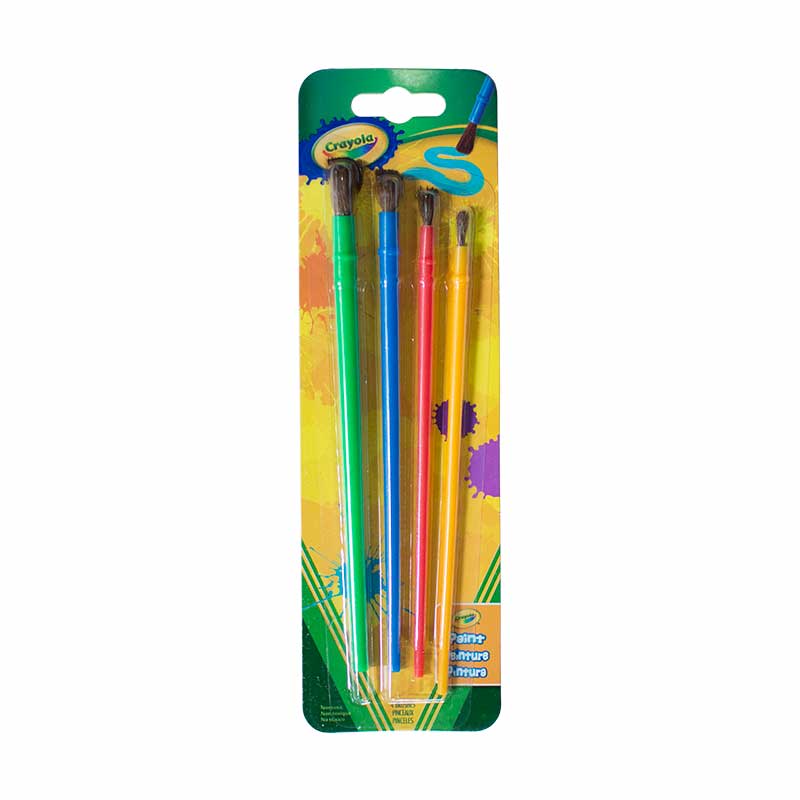 Crayola Paint Brush 4-piece Set