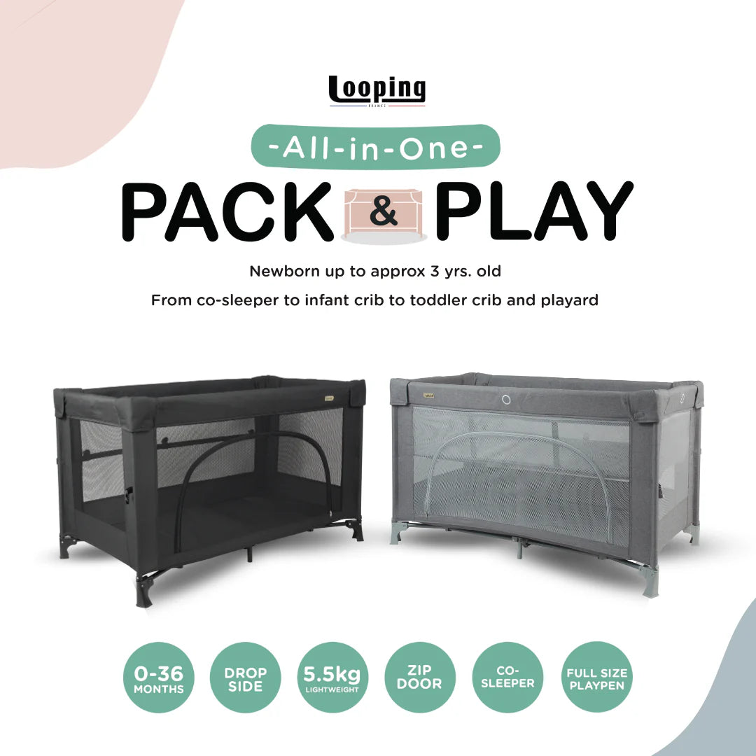 Looping All-in-One Pack & Play (Black)
