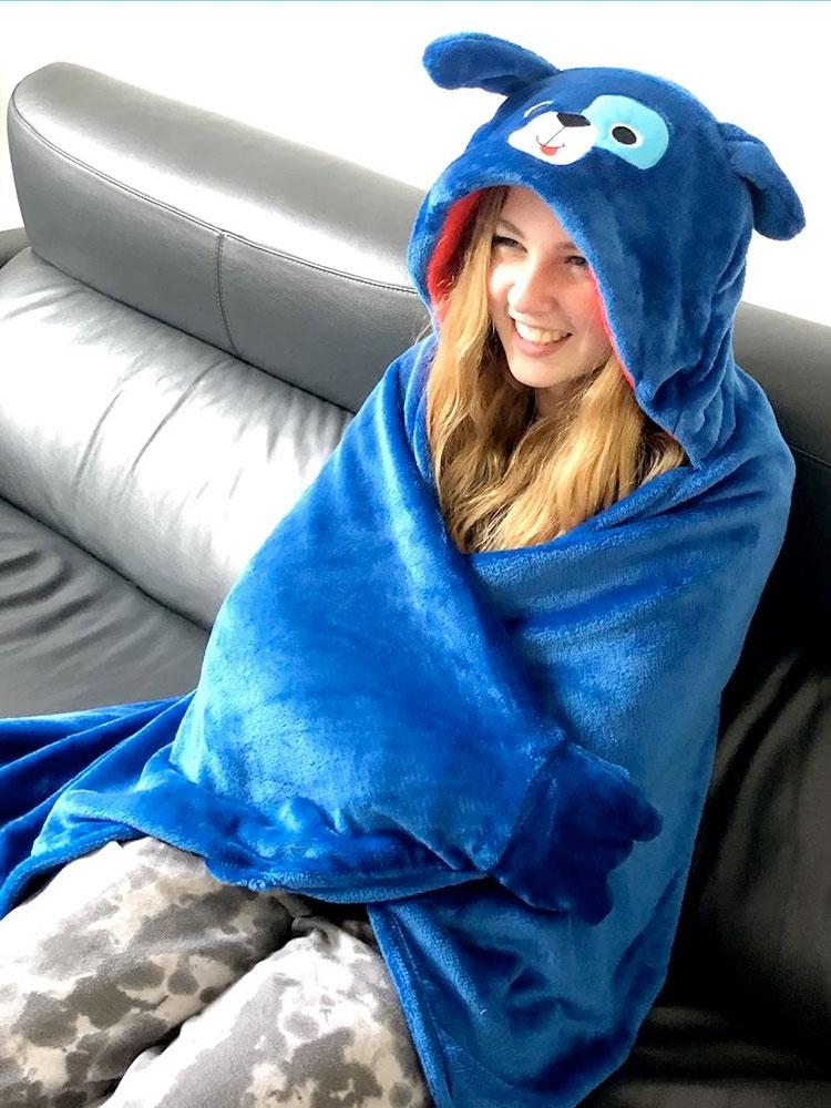 Zoocchini Wearable Hooded Blanket