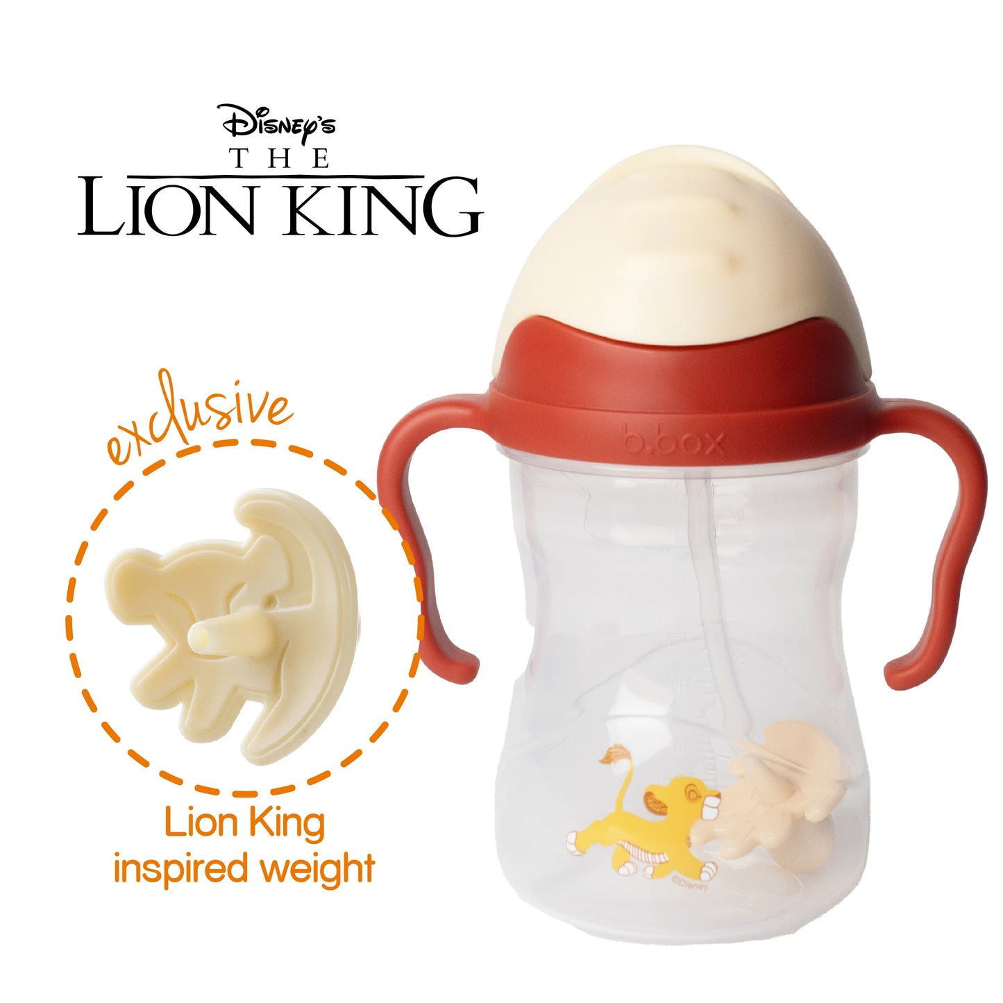 B. Box Sippy Cup With Innovative Weighted Straw
