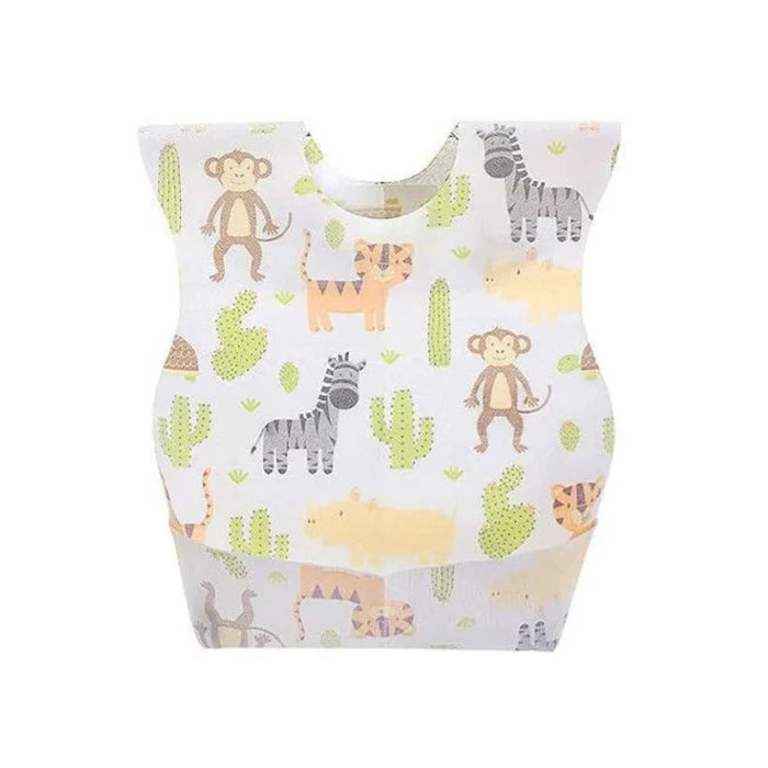 Prince Lionheart Disposable Baby Bibs (Pack of 10)