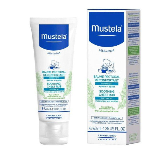 Mustela Soothing Chest Rub (40 ML)