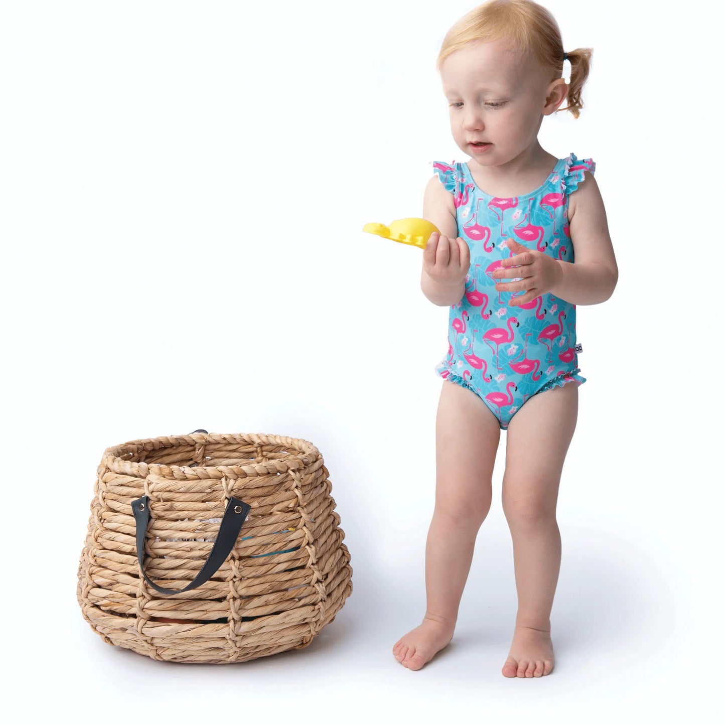 Zoocchini UPF50 Snap Swimsuit & Sunhat Set