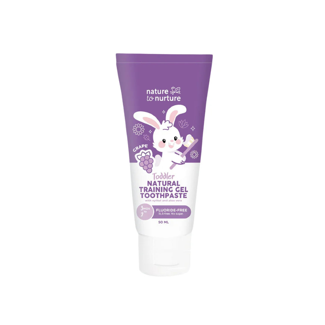 Nature to Nurture Toddler Training Gel Toothpaste 50ML, 3 months to 2 years old