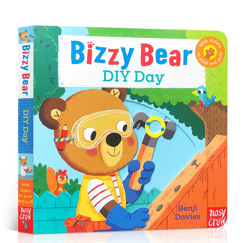 Bizzy Bear Push & Pull Book: DIY Day