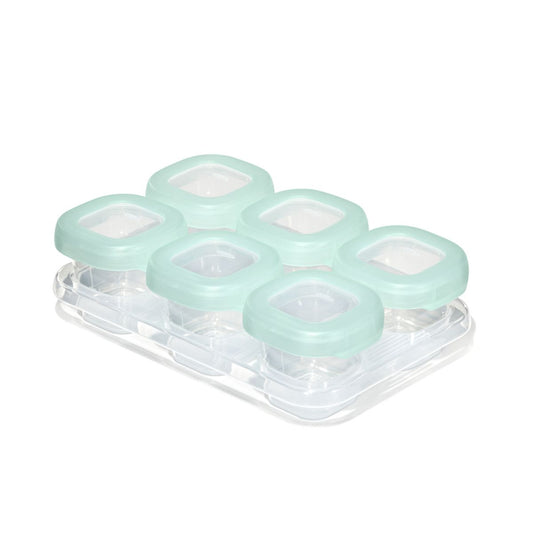 Oxo Tot Baby Blocks Freezer Storage Containers, 2 Oz (Opal)