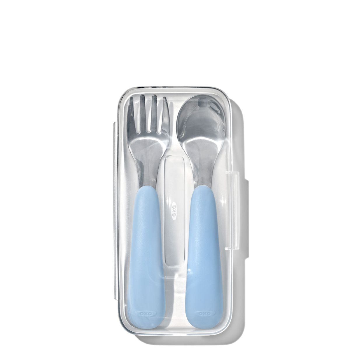 Oxo Tot On The Go Fork And Spoon Set With Travel Case