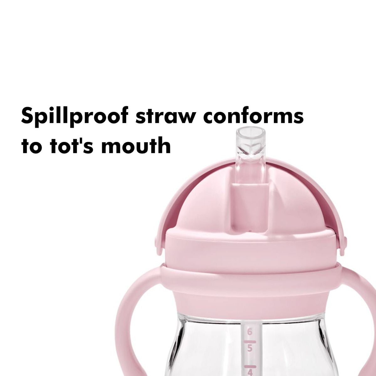Oxo Tot Grow Straw Cup with Handles, 6 Oz