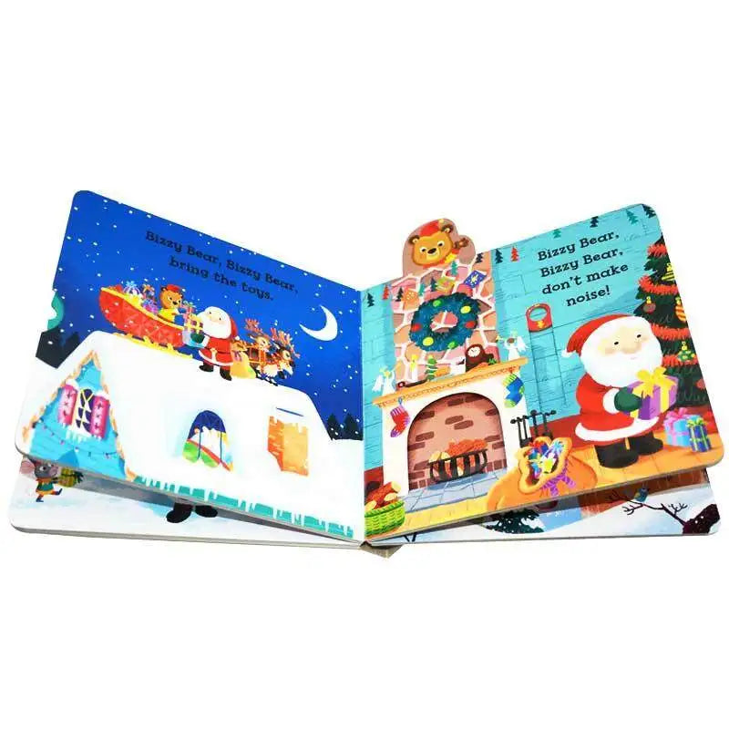 Bizzy Bear Push & Pull Book: Christmas Helper