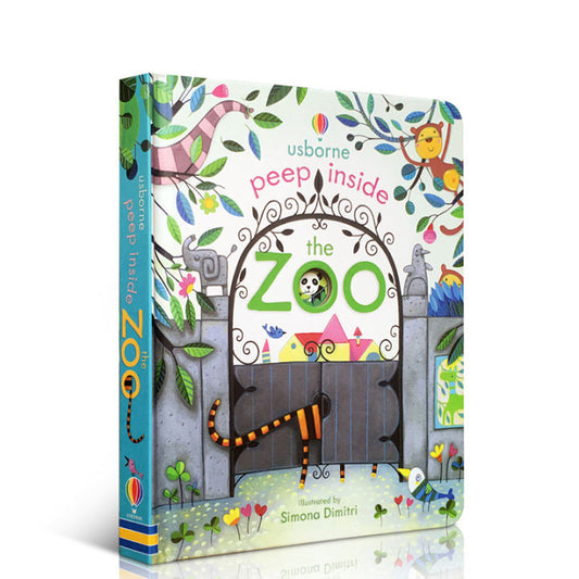 Usborne Peep Inside The Zoo