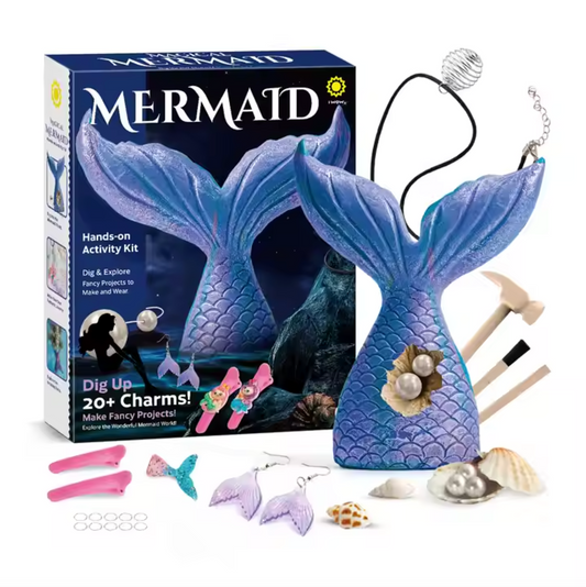 Mermaid Dig Kit with Charms
