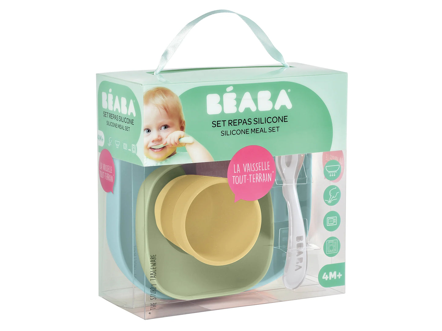 Beaba Silicone Meal Set (4 pcs)